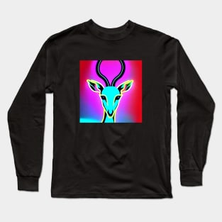 Neon Deer Long Sleeve T-Shirt